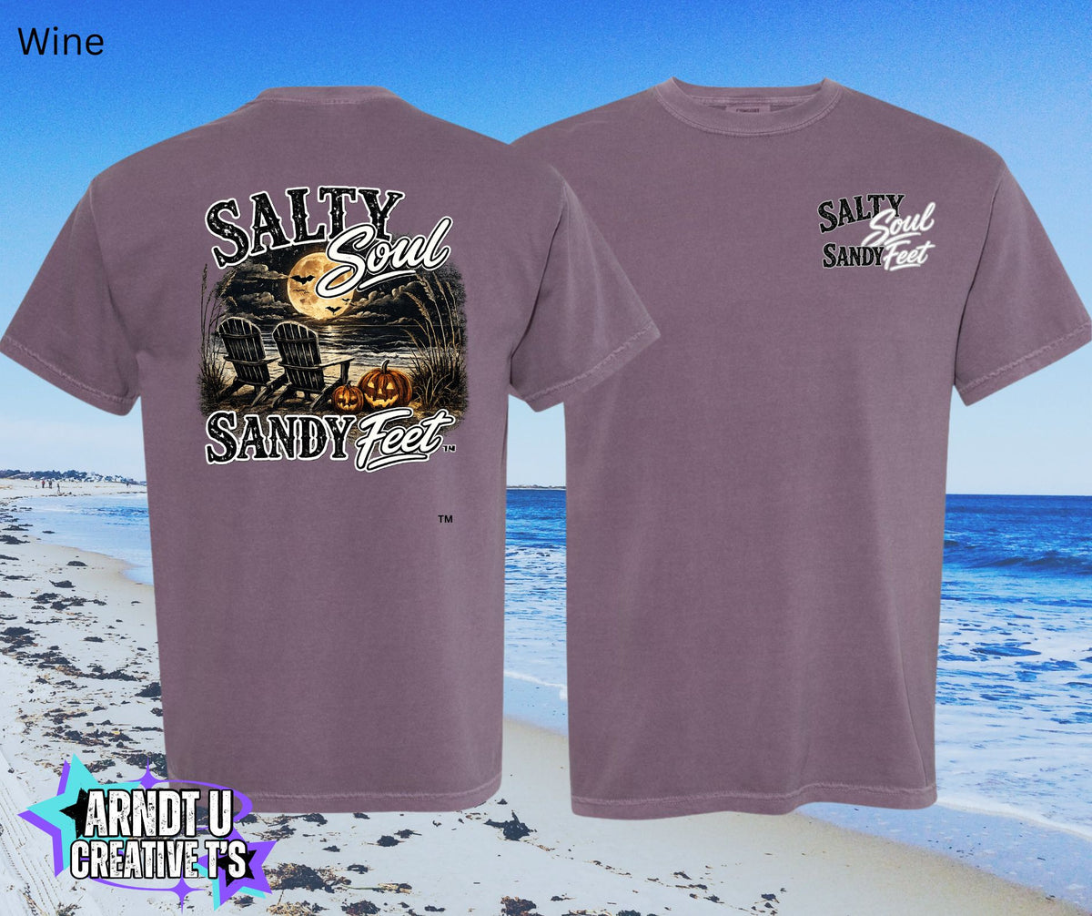 Salty Soul Sandy Feet Halloween on The Beach