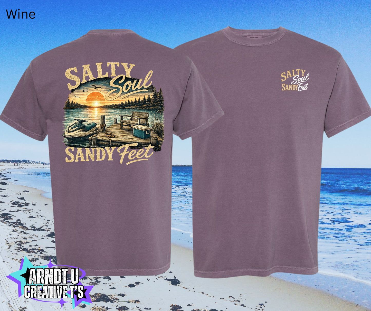 Salty Soul Sandy Feet Jet Ski Docked