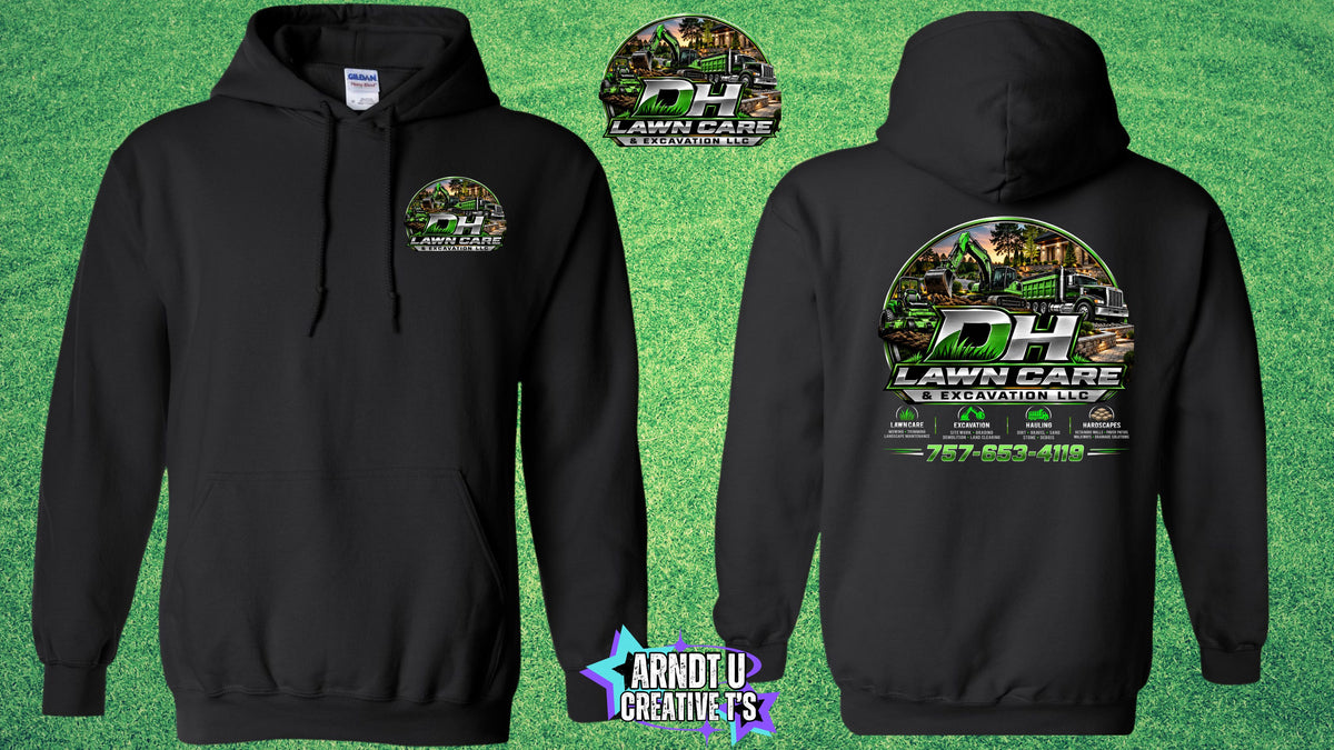DH Lawn Care & Excavation LLC Hoodies