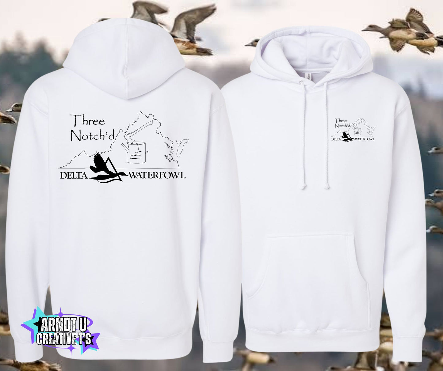 Three Notch'd Independent Trading Company Hoodies