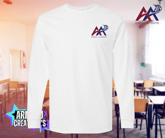 Amelia Academy Left Chest Logo