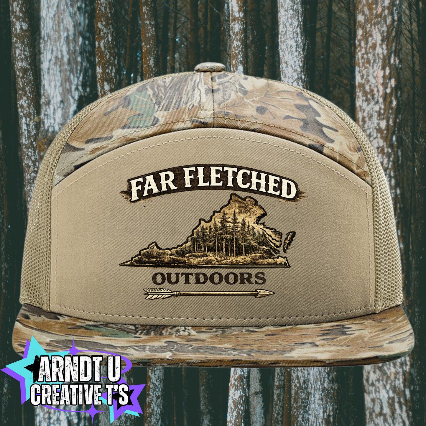 Far Fetched Outdoors Hats New Logo - Printed