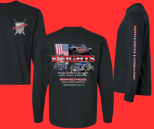 Adult Knights Towing Long Sleeve