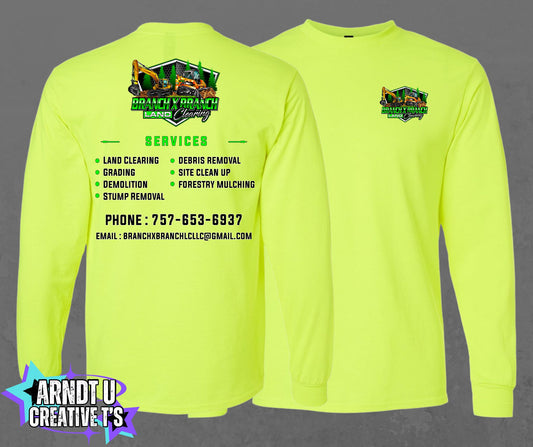 Branch X Branch Land Clearing Long Sleeve