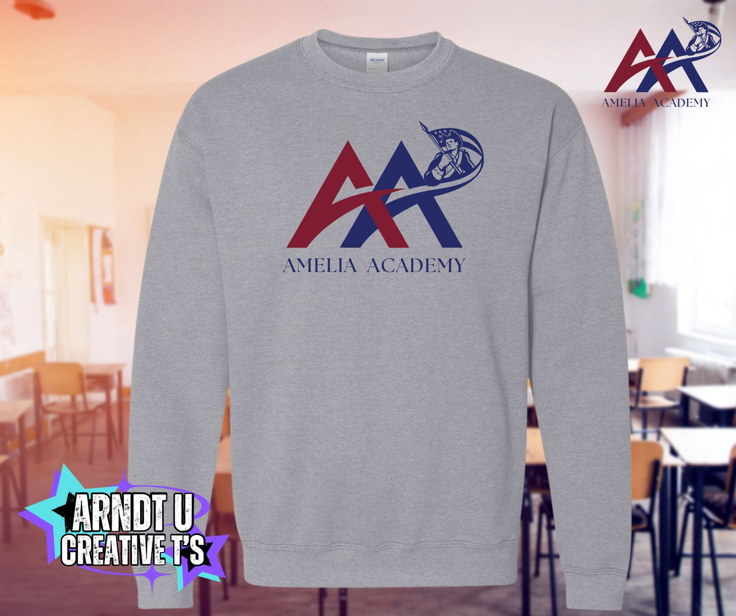 Youth Amelia Academy Front Logo