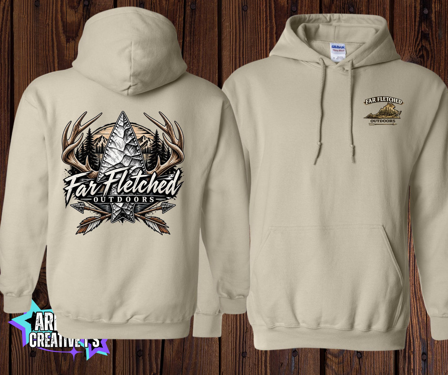 Far Fetched Outdoors Arrowhead Hoodie