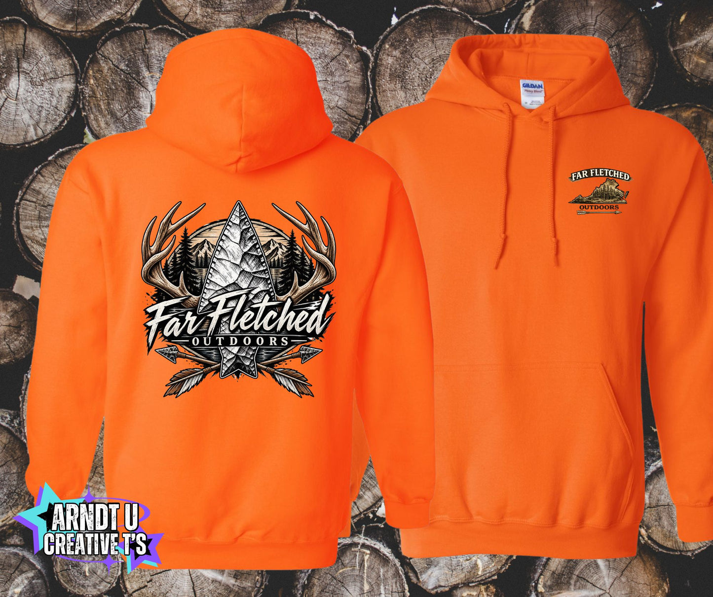 Far Fetched Outdoors Arrowhead Hoodie
