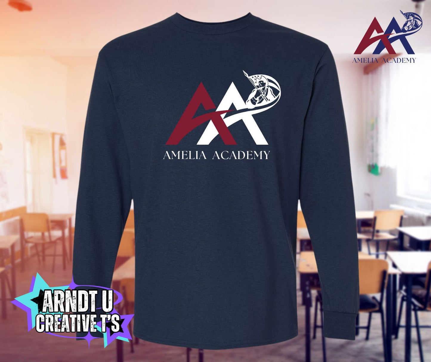 Youth Amelia Academy Front Logo