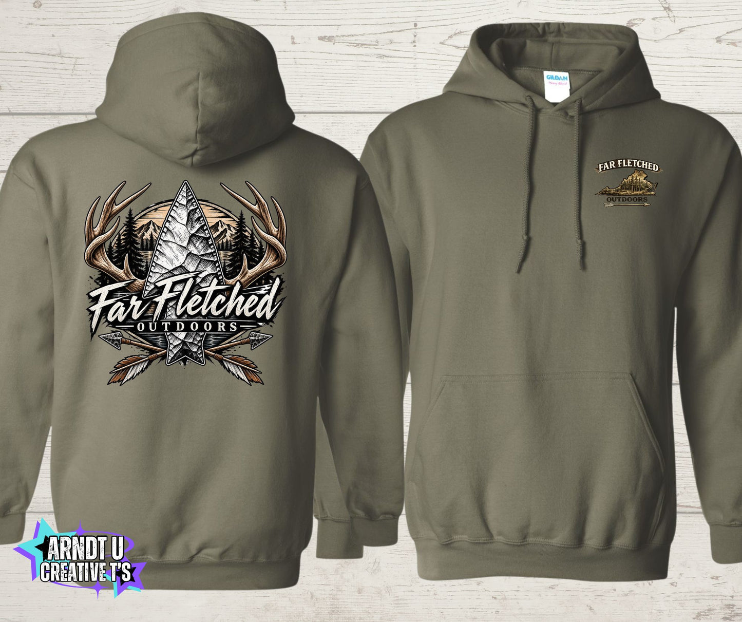 Far Fetched Outdoors Arrowhead Hoodie