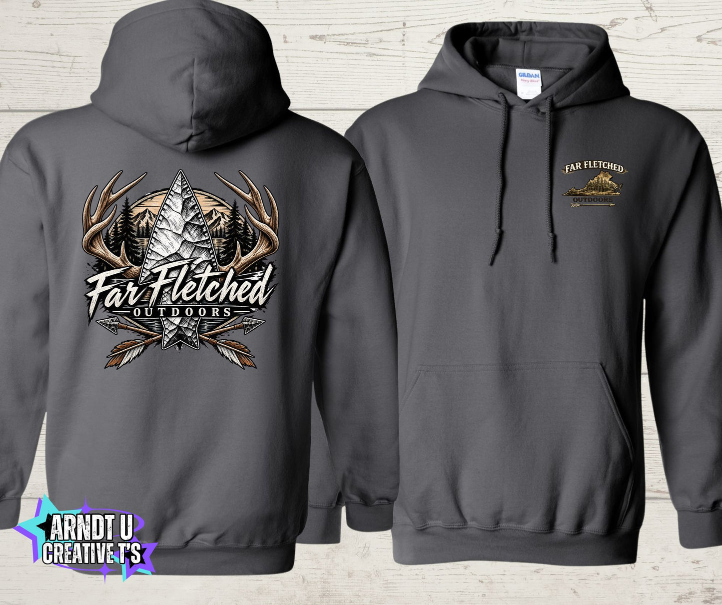 Youth Far Fetched Outdoors Arrowhead Hoodie