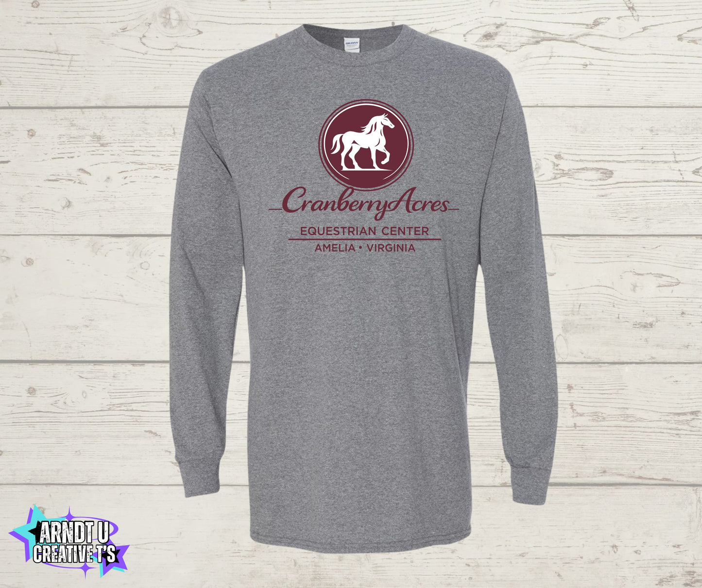 Cranberry Acres Long Sleeve Front Only