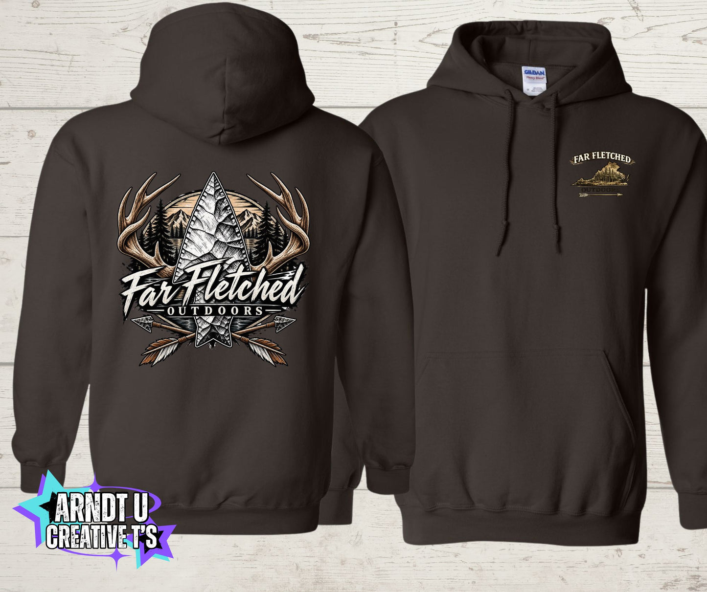 Far Fetched Outdoors Arrowhead Hoodie