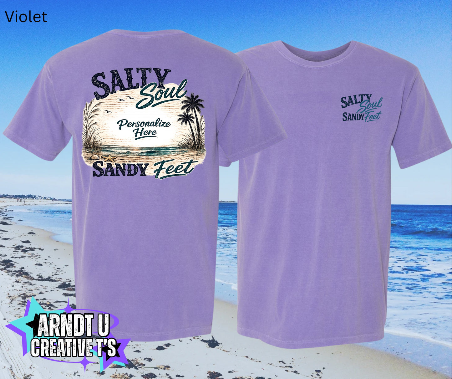 Salty Soul Sandy Personalized for YOU