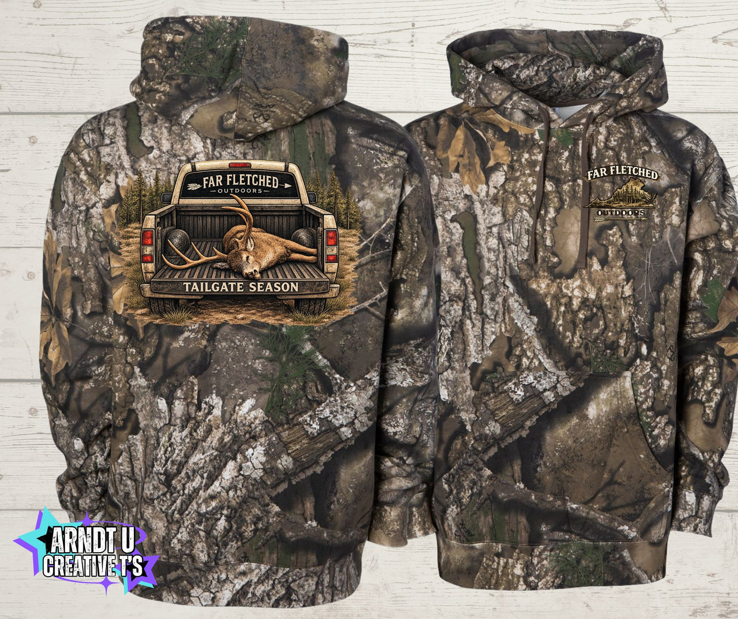 Far Fetched Camo Independent Trading Company Hoodies