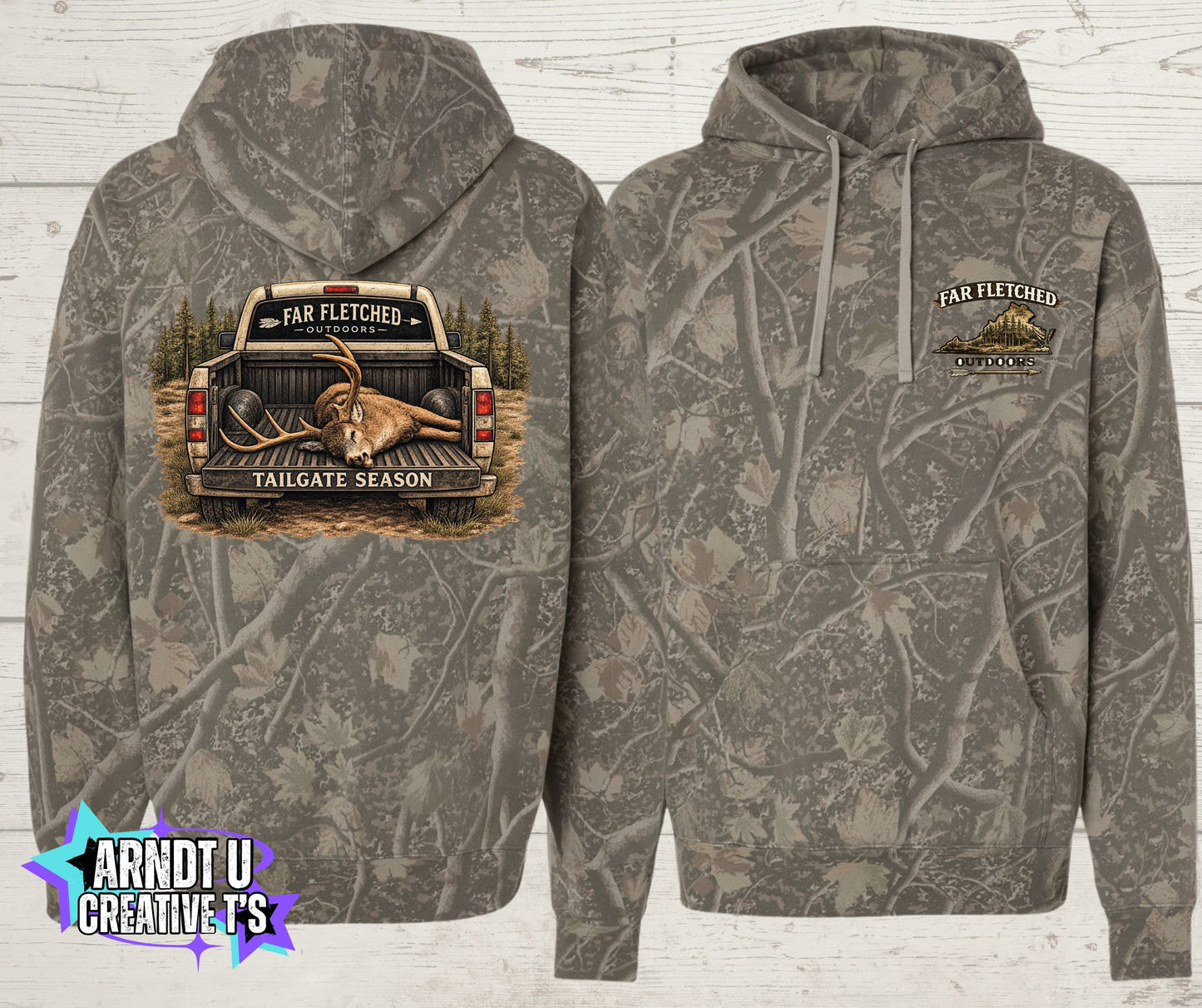 Far Fetched Camo Independent Trading Company Hoodies