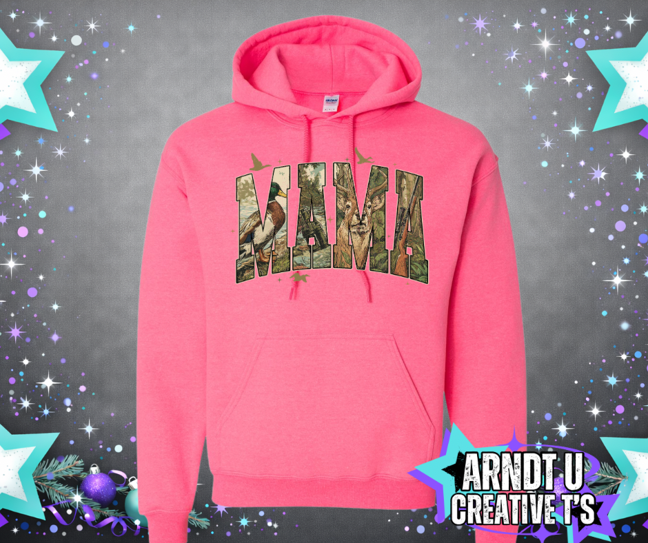 Animal Camo Mama Sweatshirts