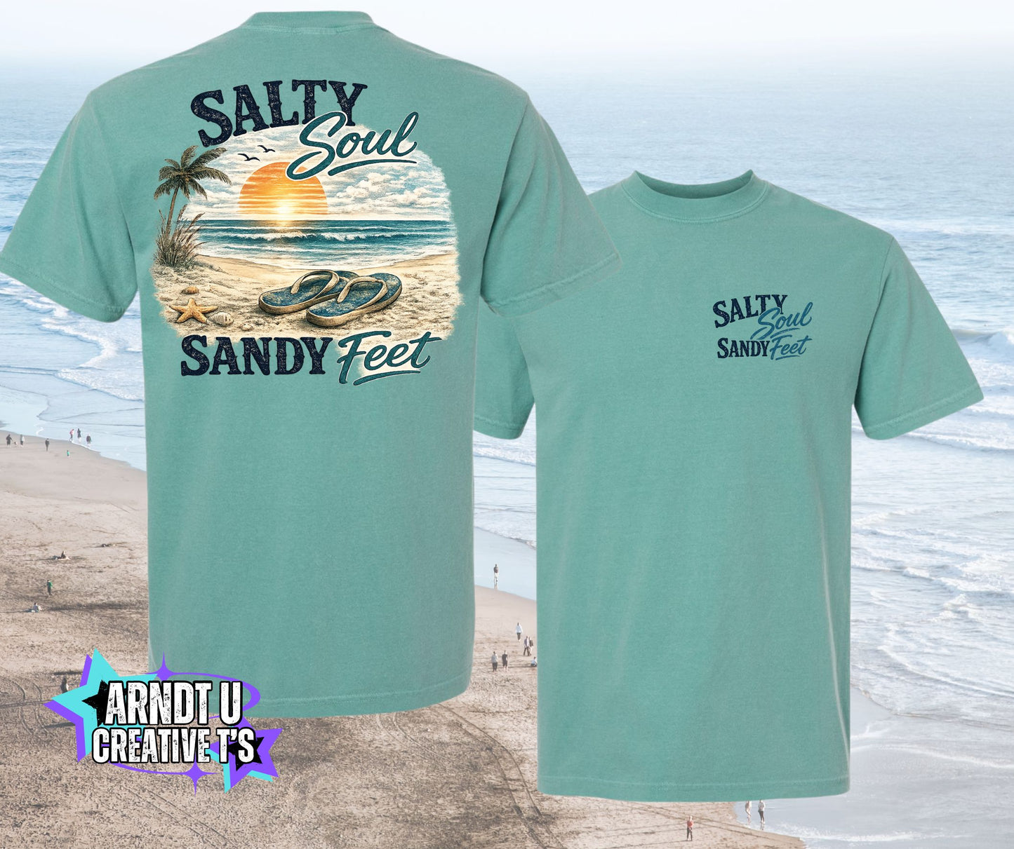 Salty Soul Sandy Feet Flip Flops