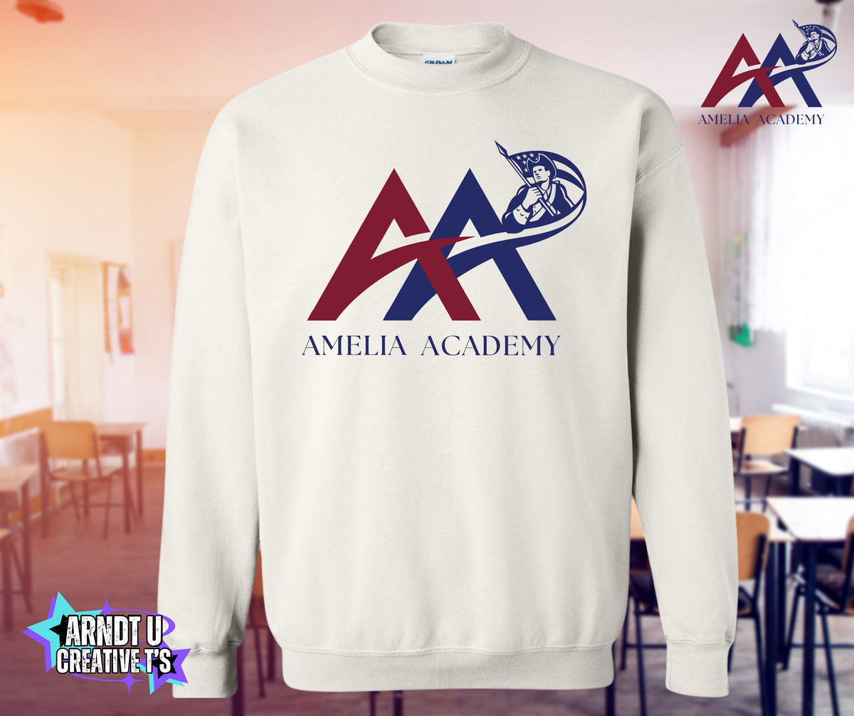 Amelia Academy Front Logo
