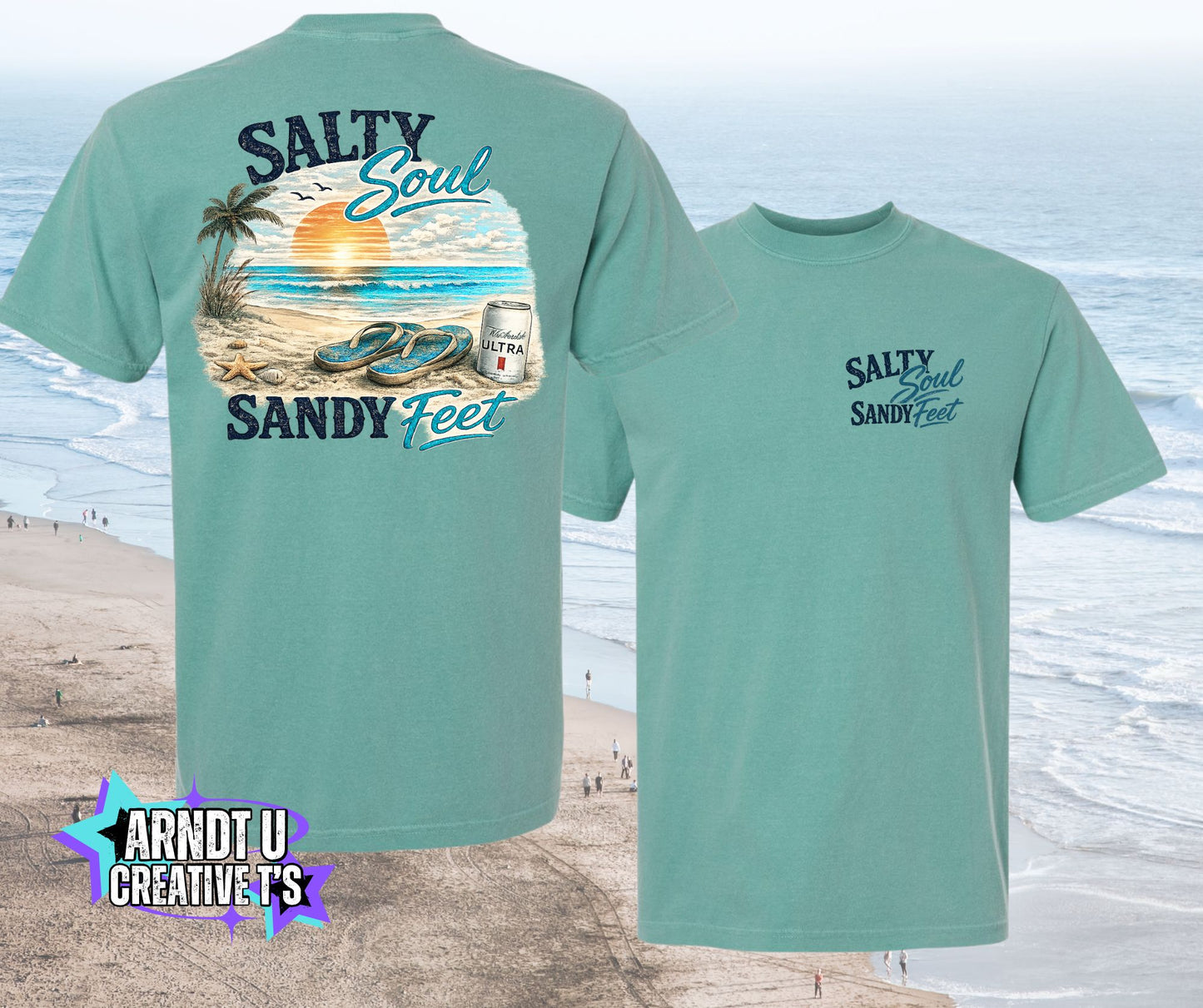 Salty Soul Sandy Feet Flips Flops & a MU