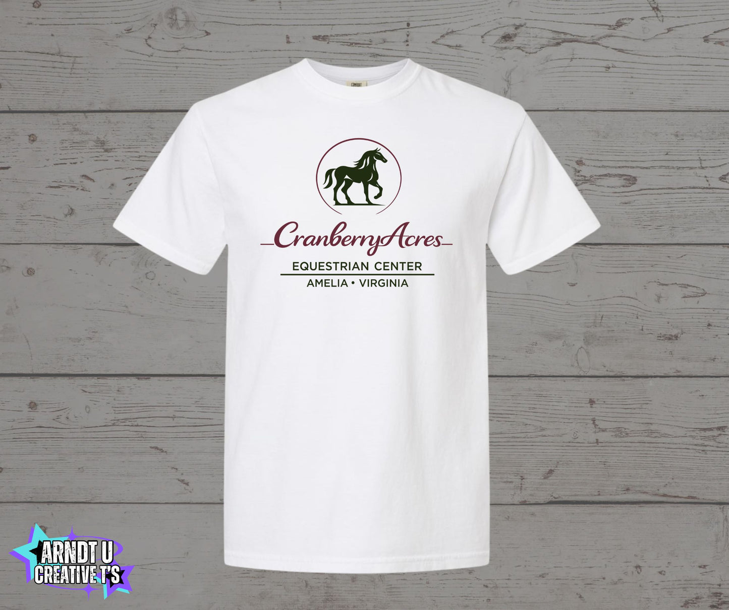 Cranberry Acres Short Sleeve Front Only