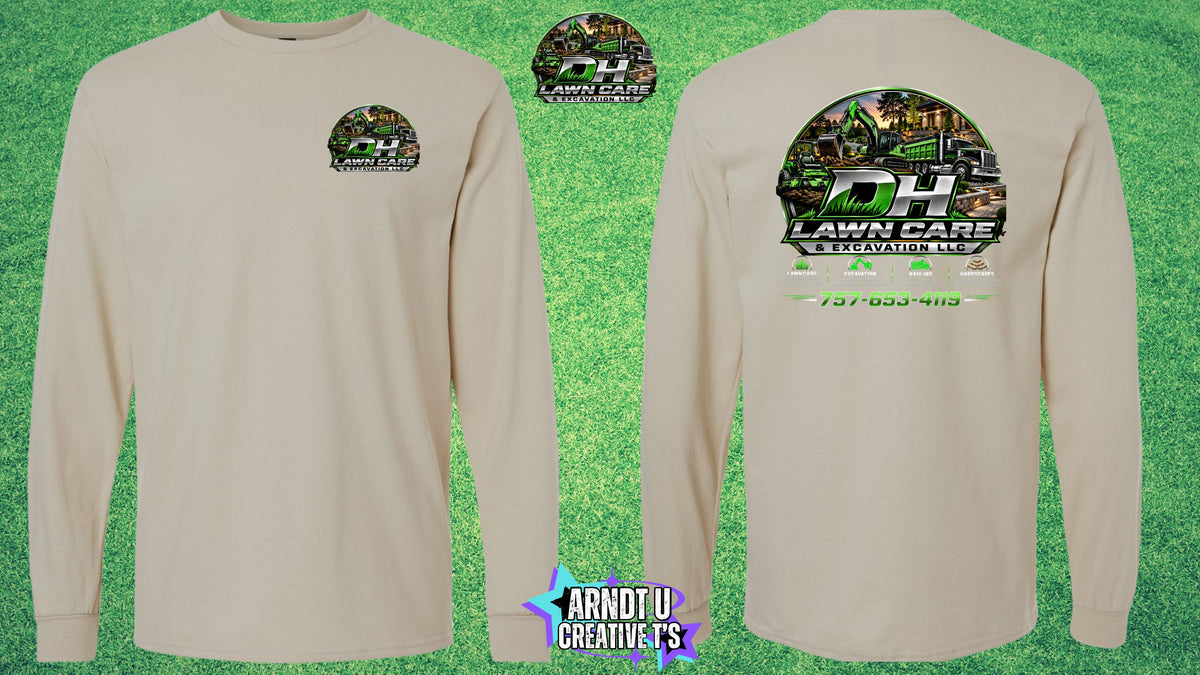 DH Lawn Care & Excavation LLC Long Sleeve