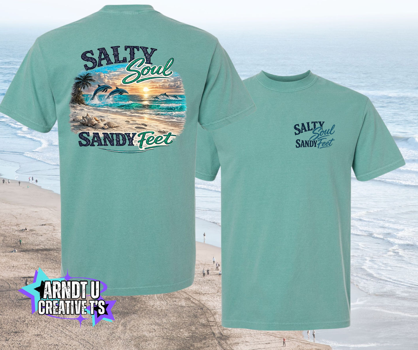 Salty Soul Sandy Feet Dolphins