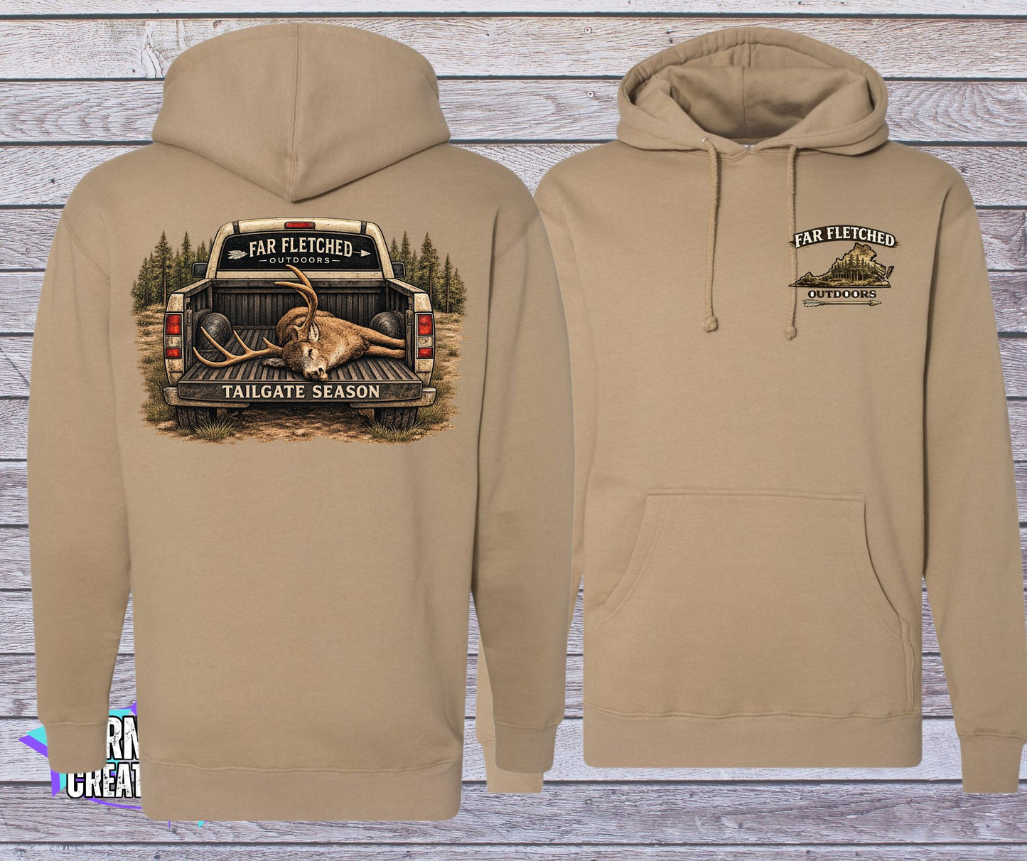 Far Fetched Camo Independent Trading Company Hoodies