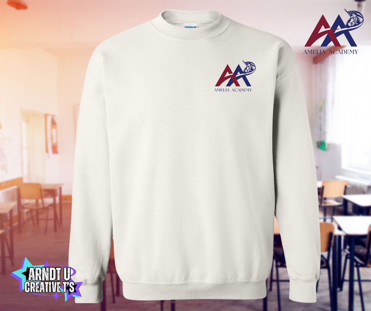 Amelia Academy Left Chest Logo