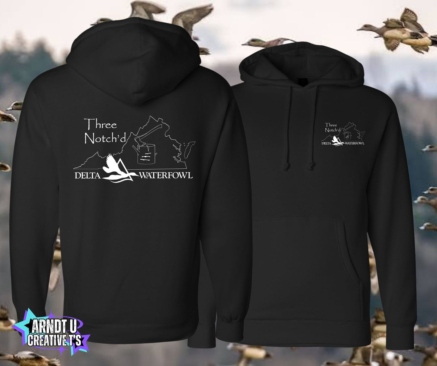 Three Notch'd Independent Trading Company Hoodies