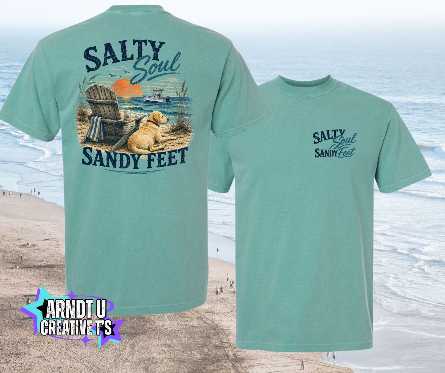 Salty Soul Sandy Feet Yellow Lab