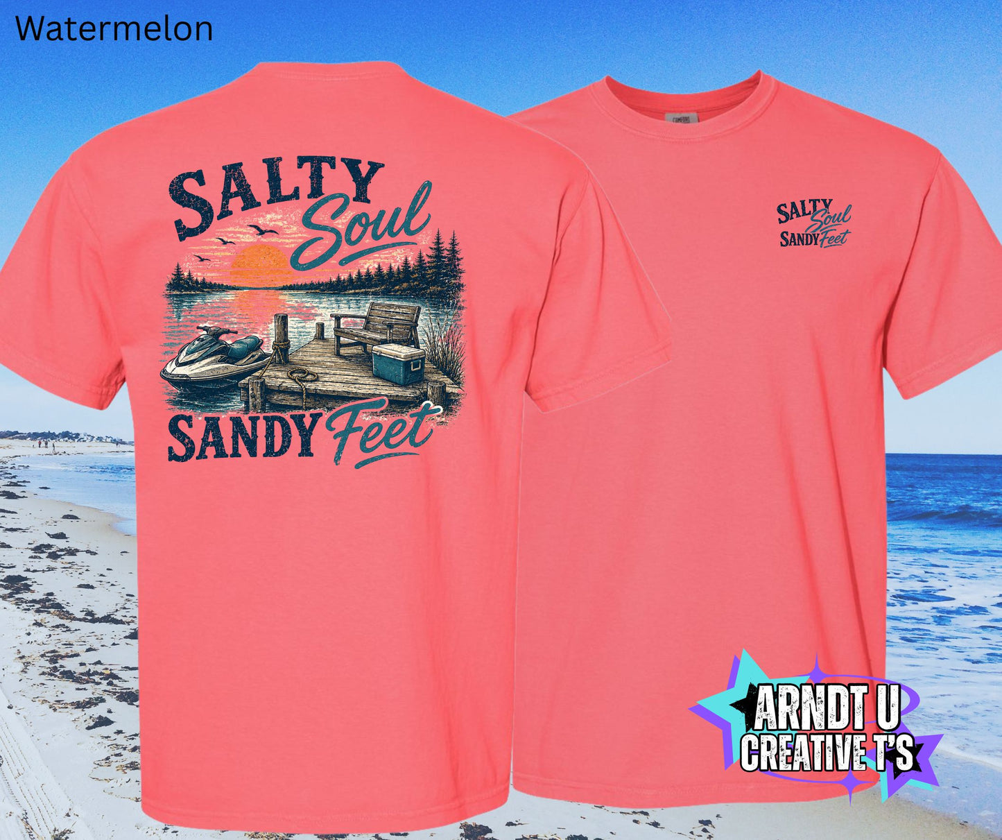 Salty Soul Sandy Feet Jet Ski Docked