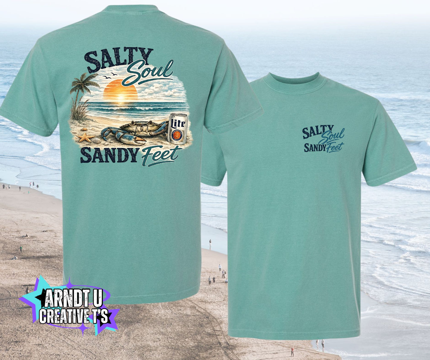 Salty Soul Sandy Feet Crabby With a ML
