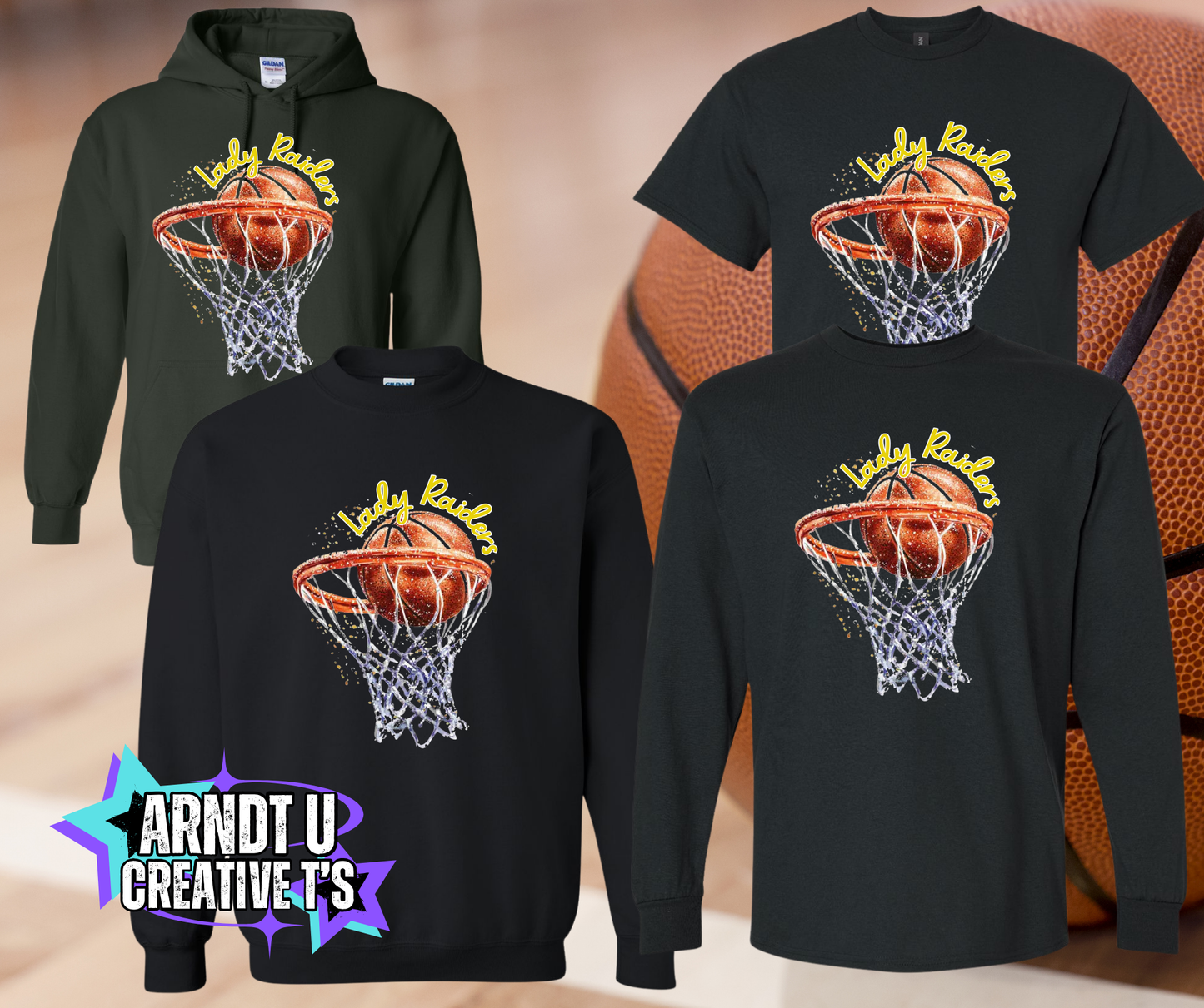 Amelia Lady Raiders Basketball Net