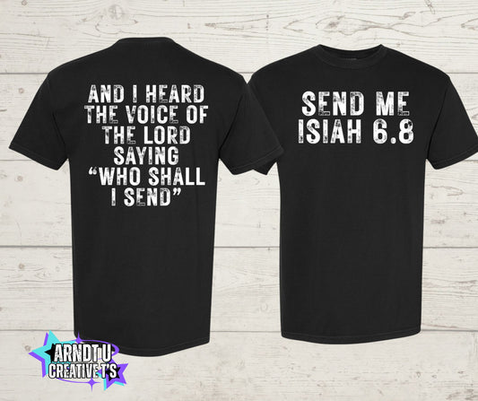 And I Heard a Voice Isiah 6.8
