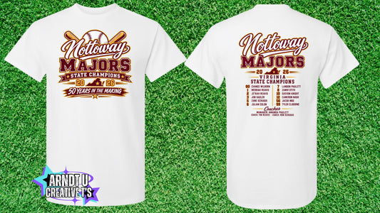 Nottoway Majors Gildan Short Sleeve
