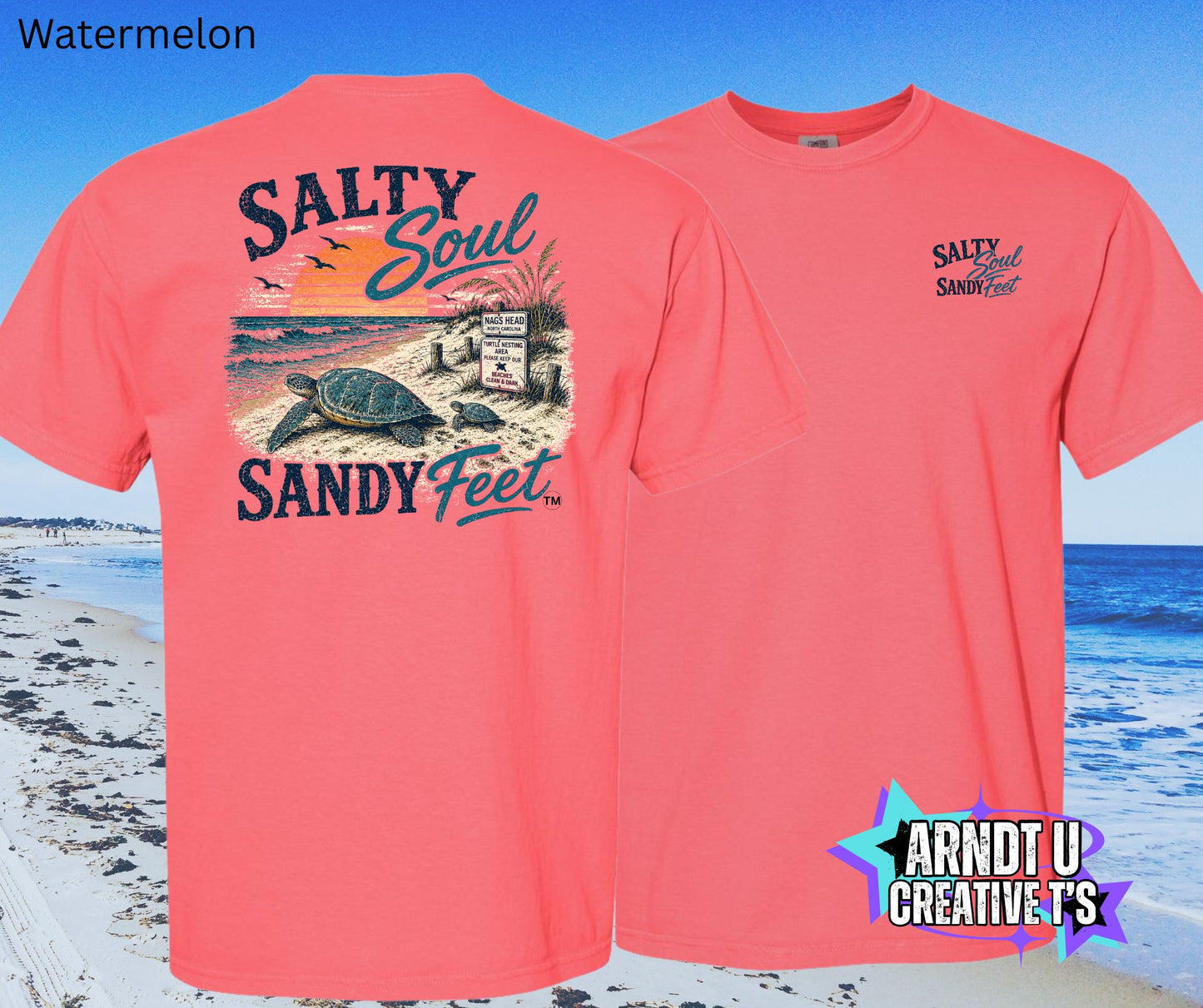 Salty Soul Sandy Feet Sea Turtles
