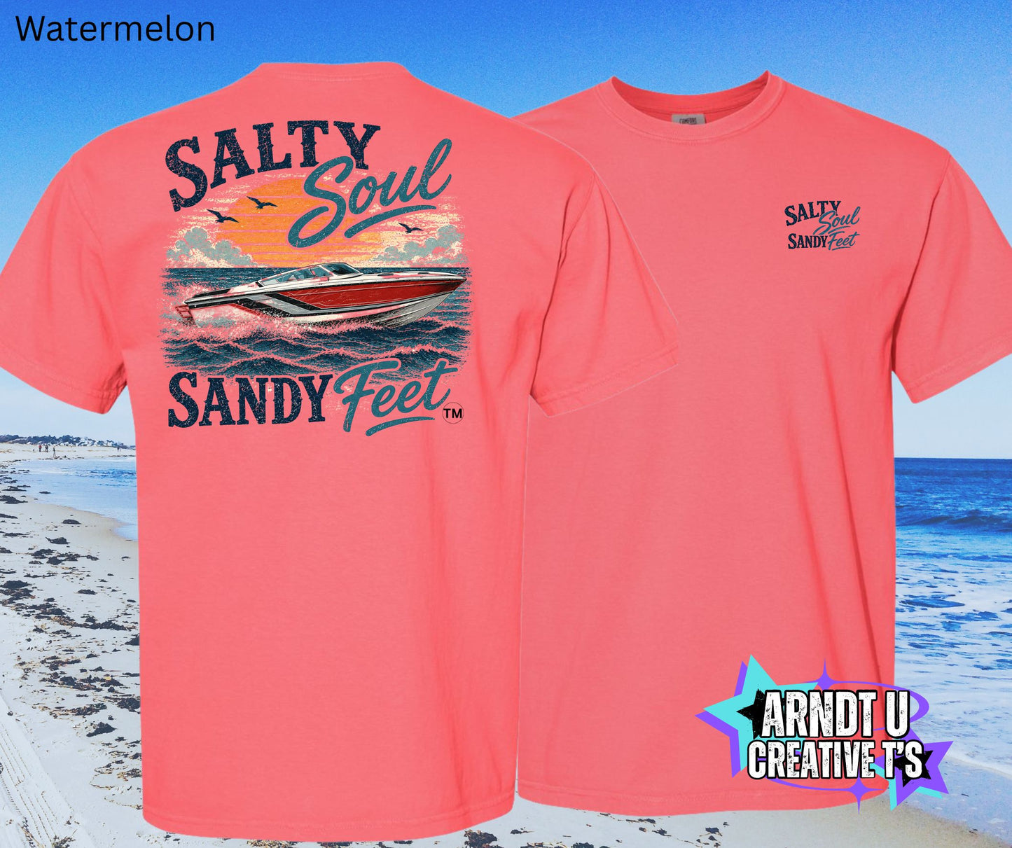 Salty Soul Sandy Feet Speed Boat