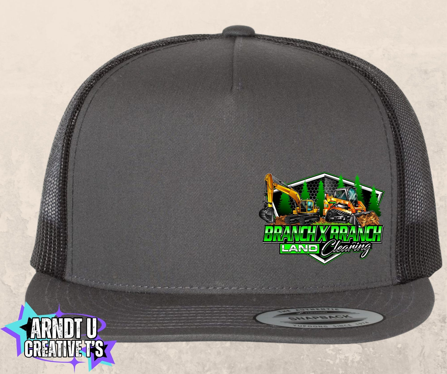Branch X Branch Land Clearing Flat Brim