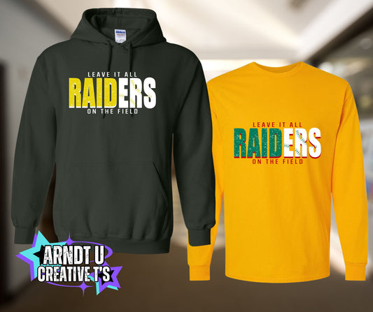 Raiders Leave It On The Field