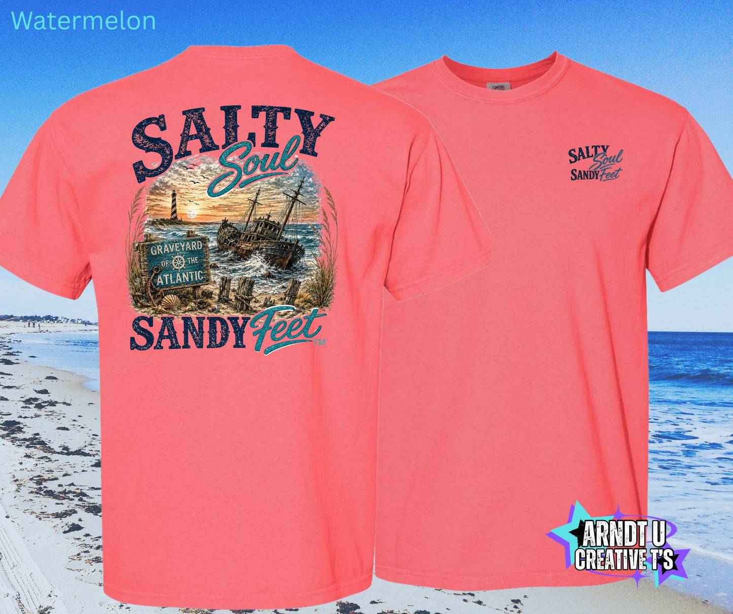 Salty Soul Sandy Feet Atlantic Graveyard
