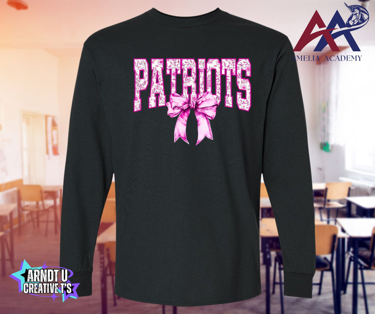 Patriots Pink Bow