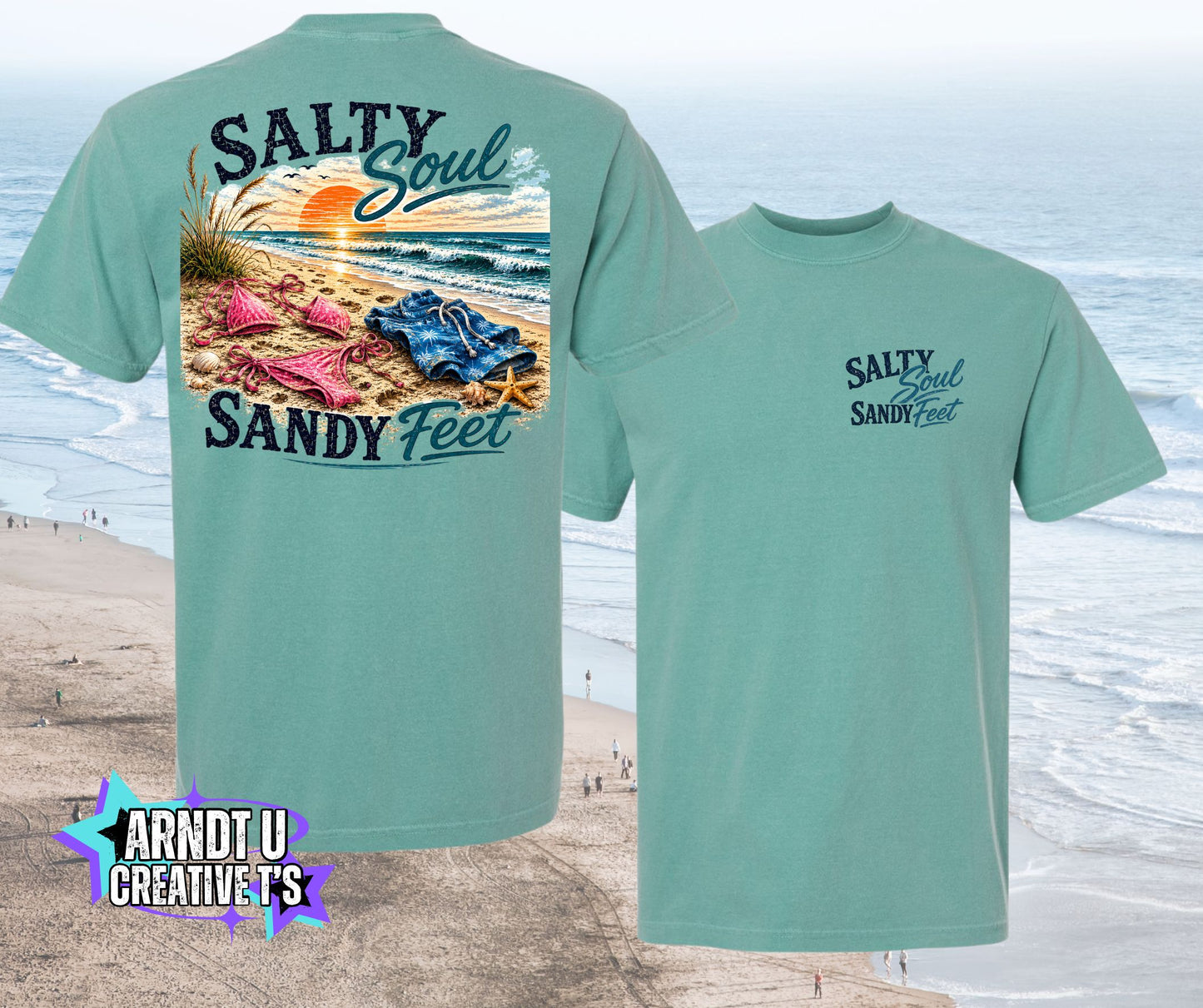 Salty Soul Sandy Feet Skinny Dipping