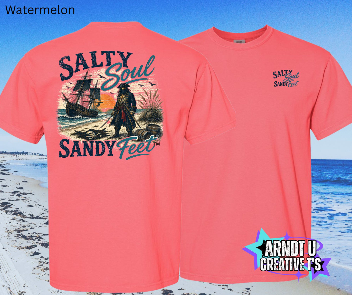 Salty Soul Sandy Feet Pirates