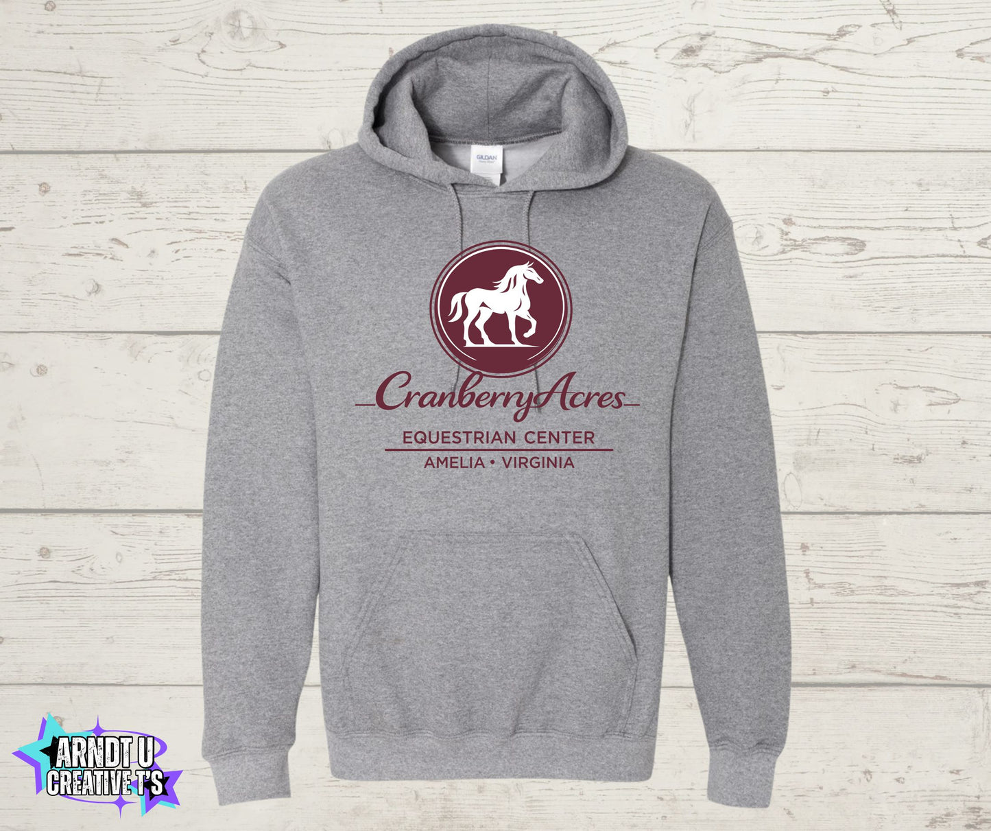 Cranberry Acres Gildan Hoodies Front Only