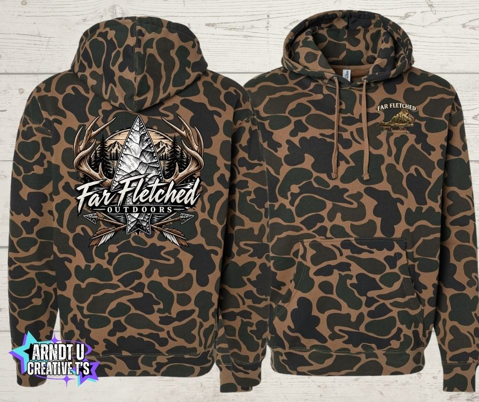 Far Fetched Arrowhead Camo Independent Trading Company Hoodies