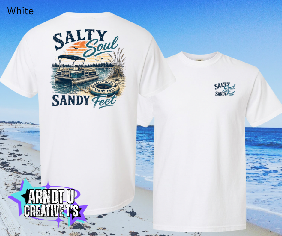 Salty Soul Sandy Feet Pontoon