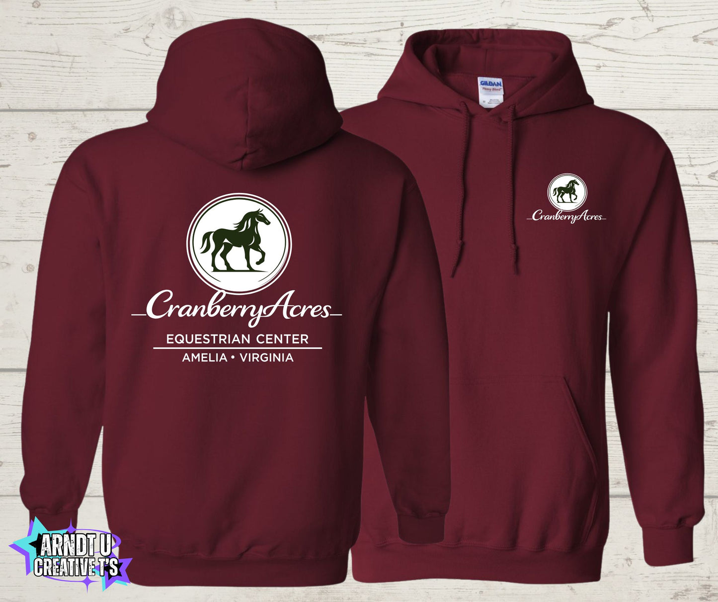 Cranberry Acres Gildan Hoodies