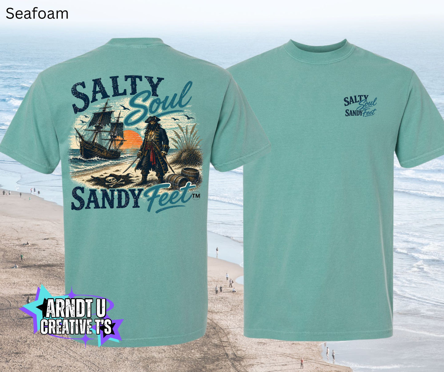 Salty Soul Sandy Feet Pirates