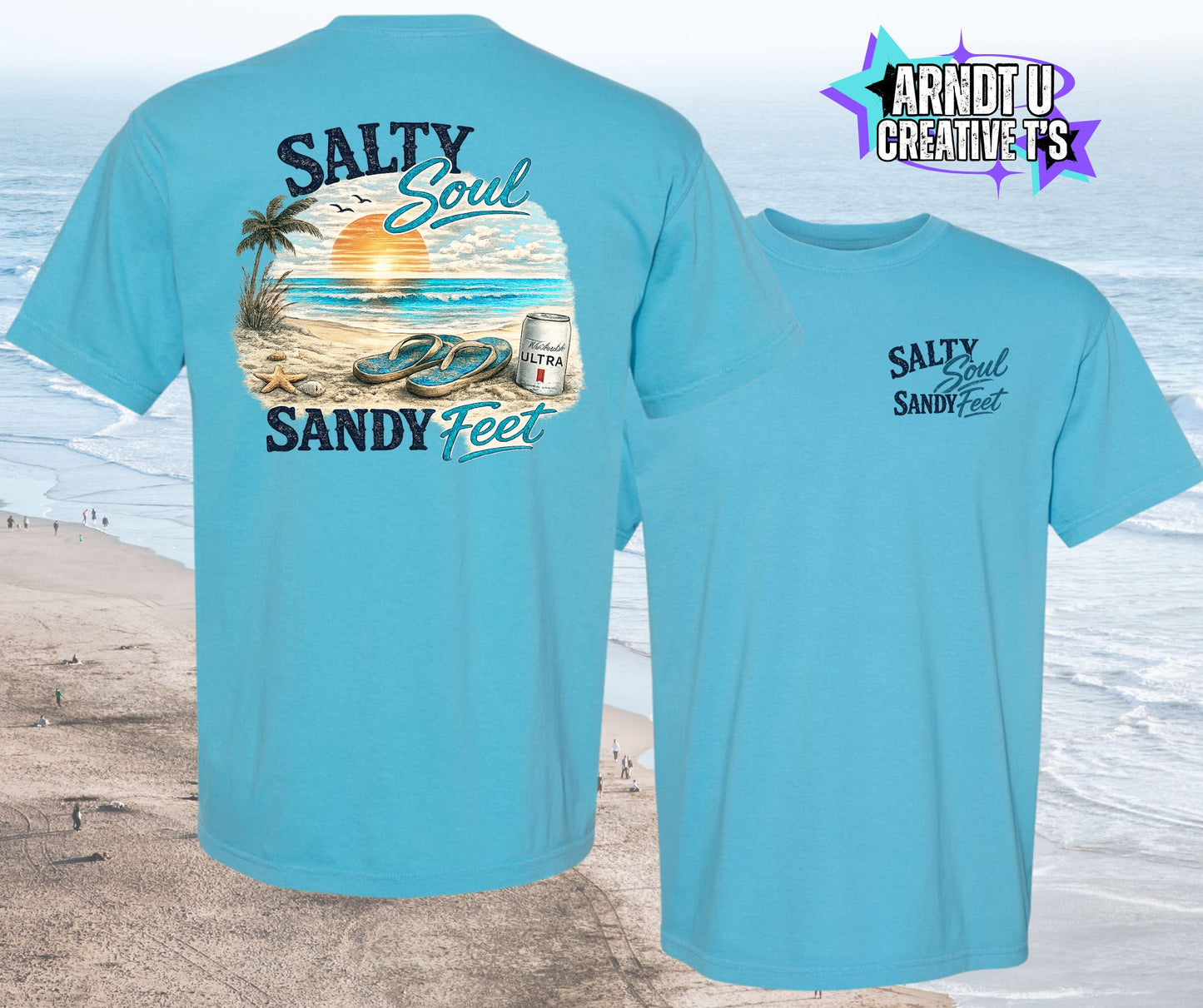 Salty Soul Sandy Feet Flips Flops & a MU