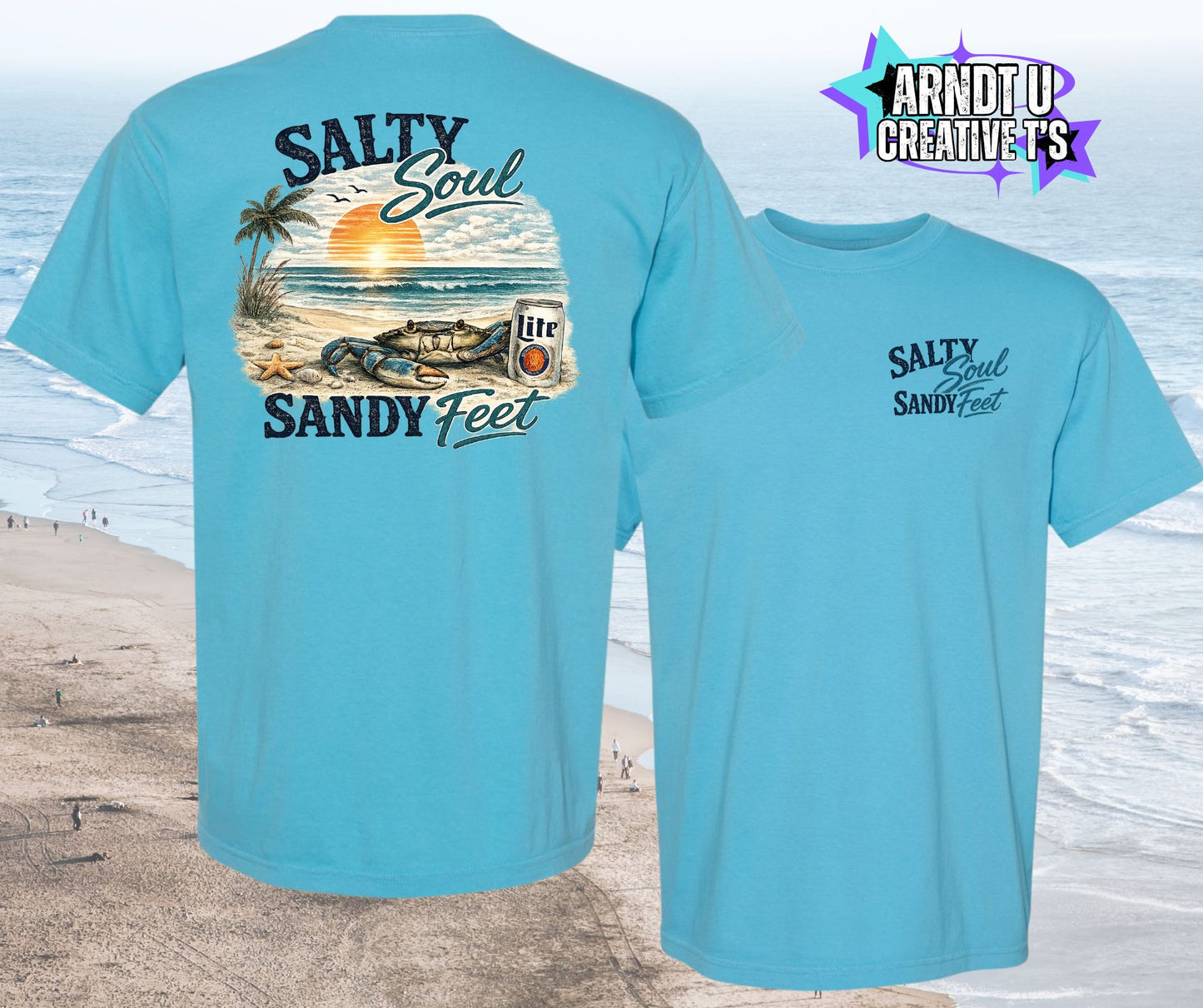 Salty Soul Sandy Feet Crabby With a ML